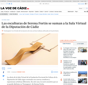 Serena Fortin en la VOZ de CÁDIZ